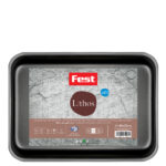 Αντικολλητικό ταψί 41x32εκ Lithos Fest